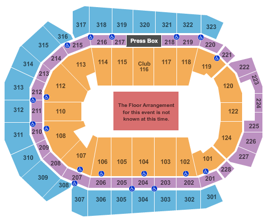 Wells Fargo Arena Eric Church Seating Chart